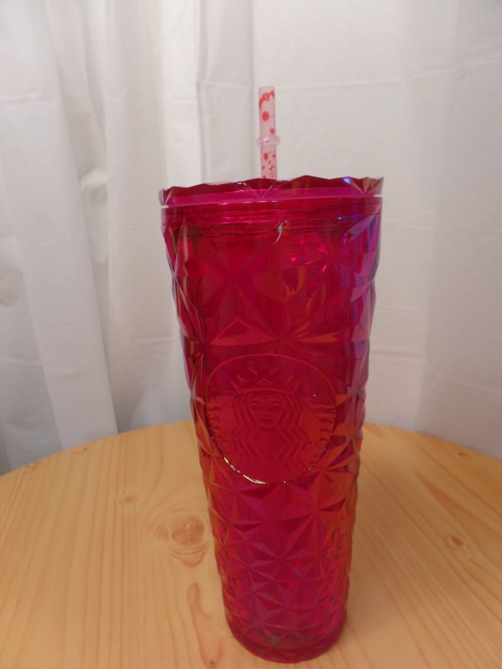 Starbucks 24oz Pearlized Pink Trinta Cold Cup Tumbler - NWT